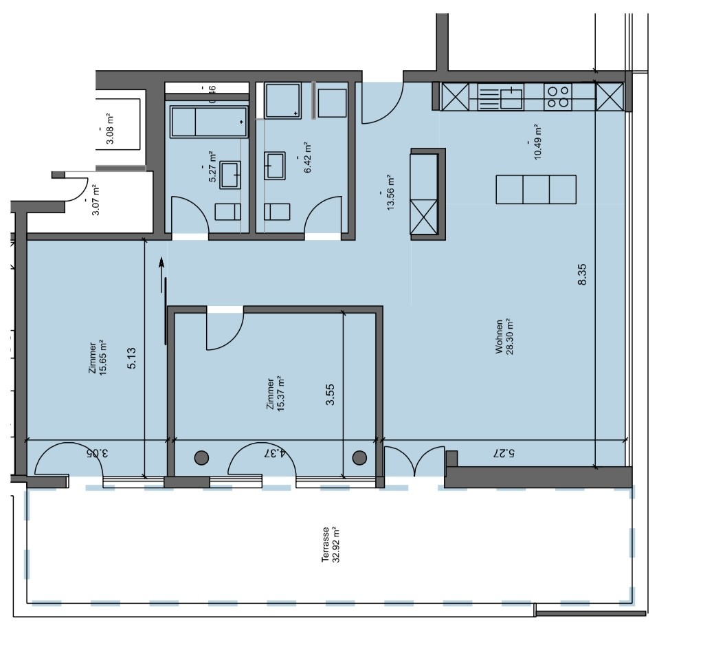 3 ½ rooms apartment, photo 4 of 10