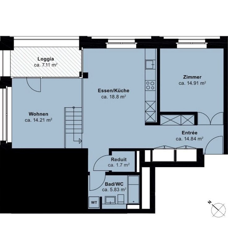 2 ½ rooms furnished flat, photo 10 of 10