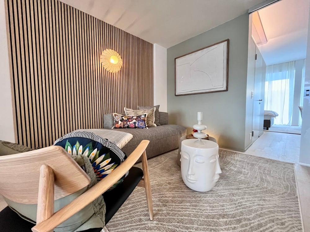 2 rooms furnished flat