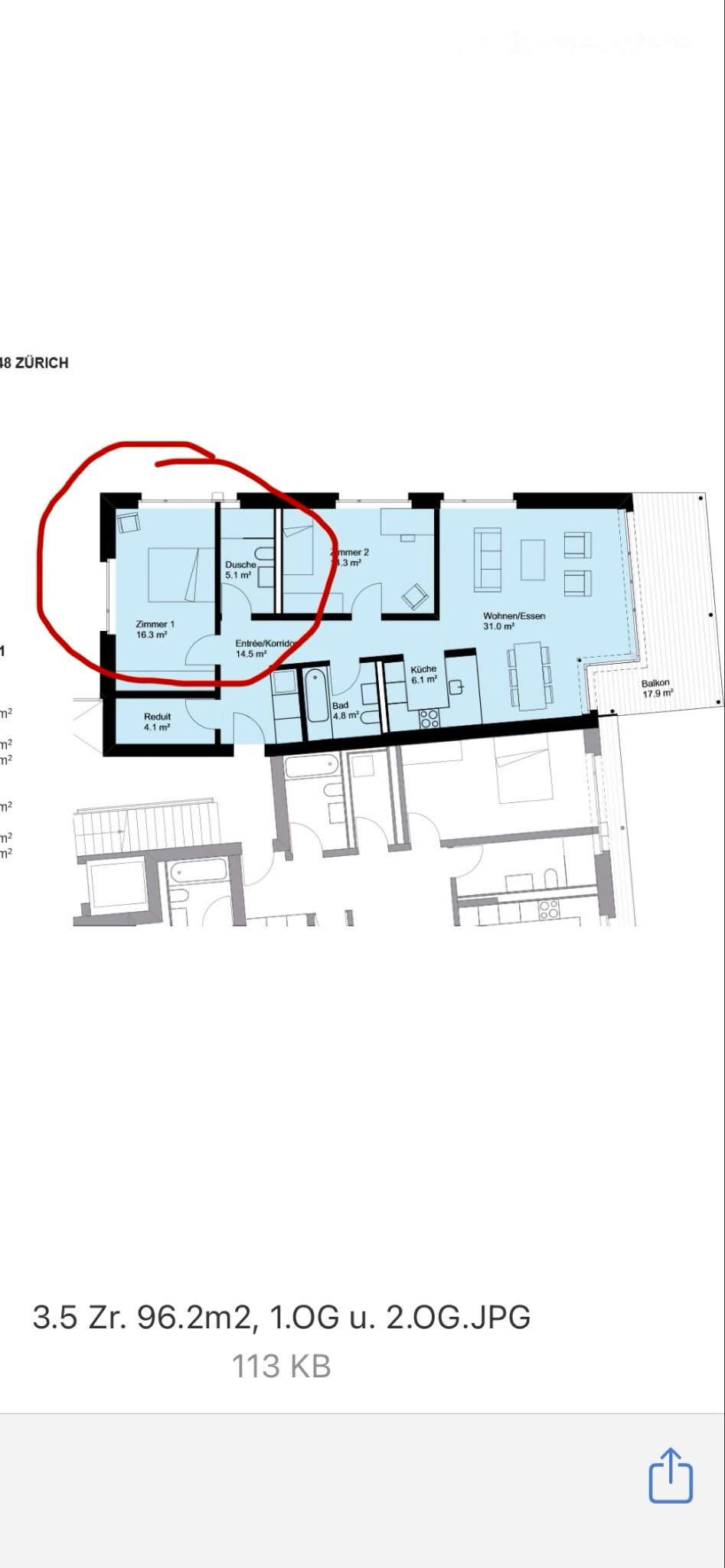 1 room single room, photo 1 of 4