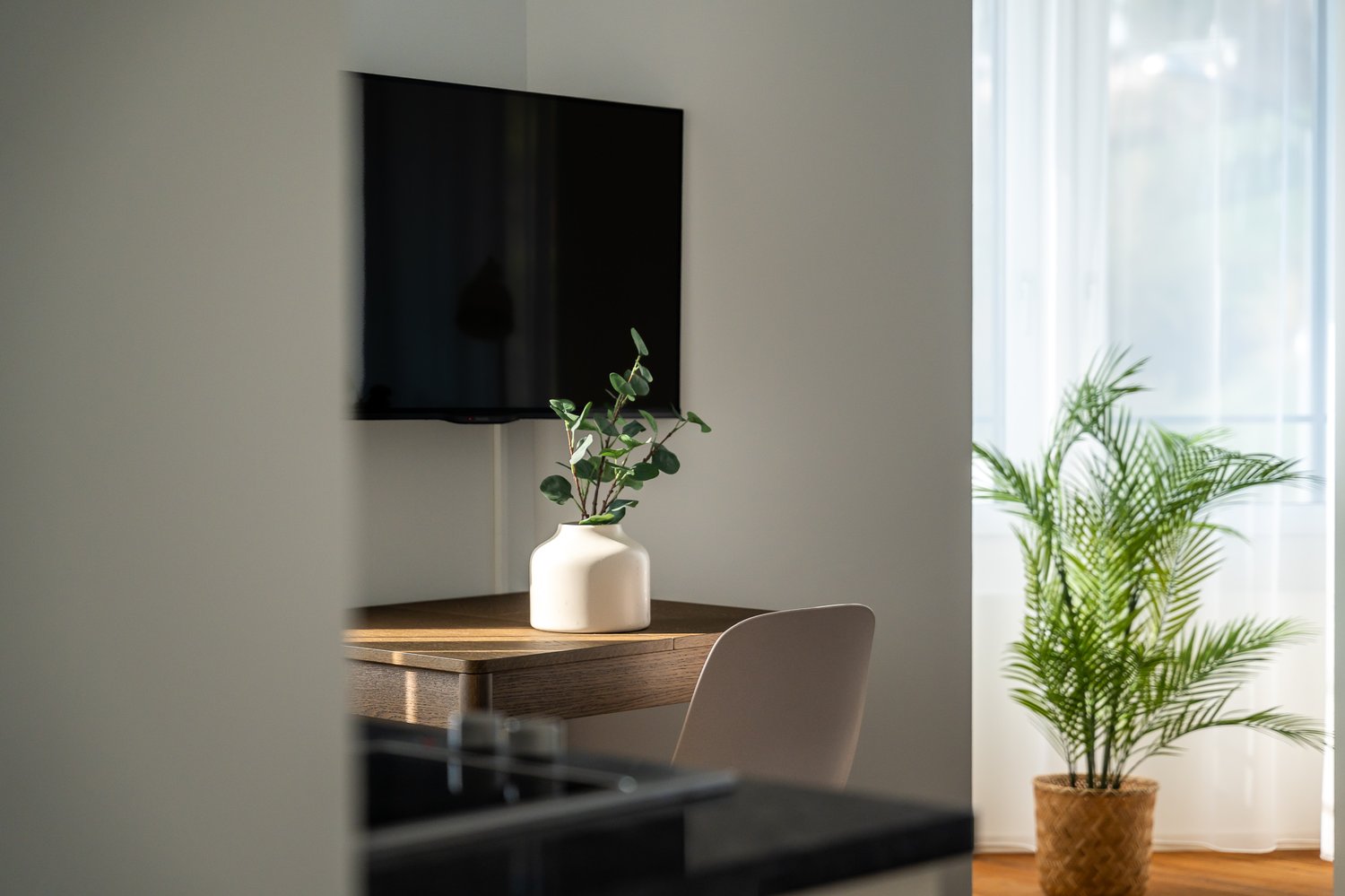 1 ¾ rooms furnished flat