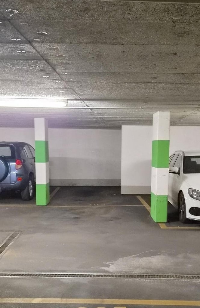 Covered bike parking