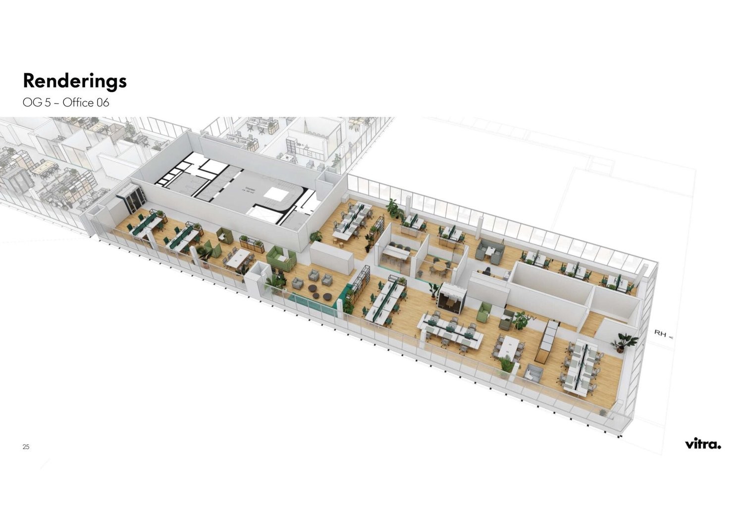 1149m² office