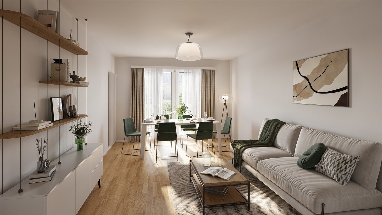 1 ½ rooms apartment