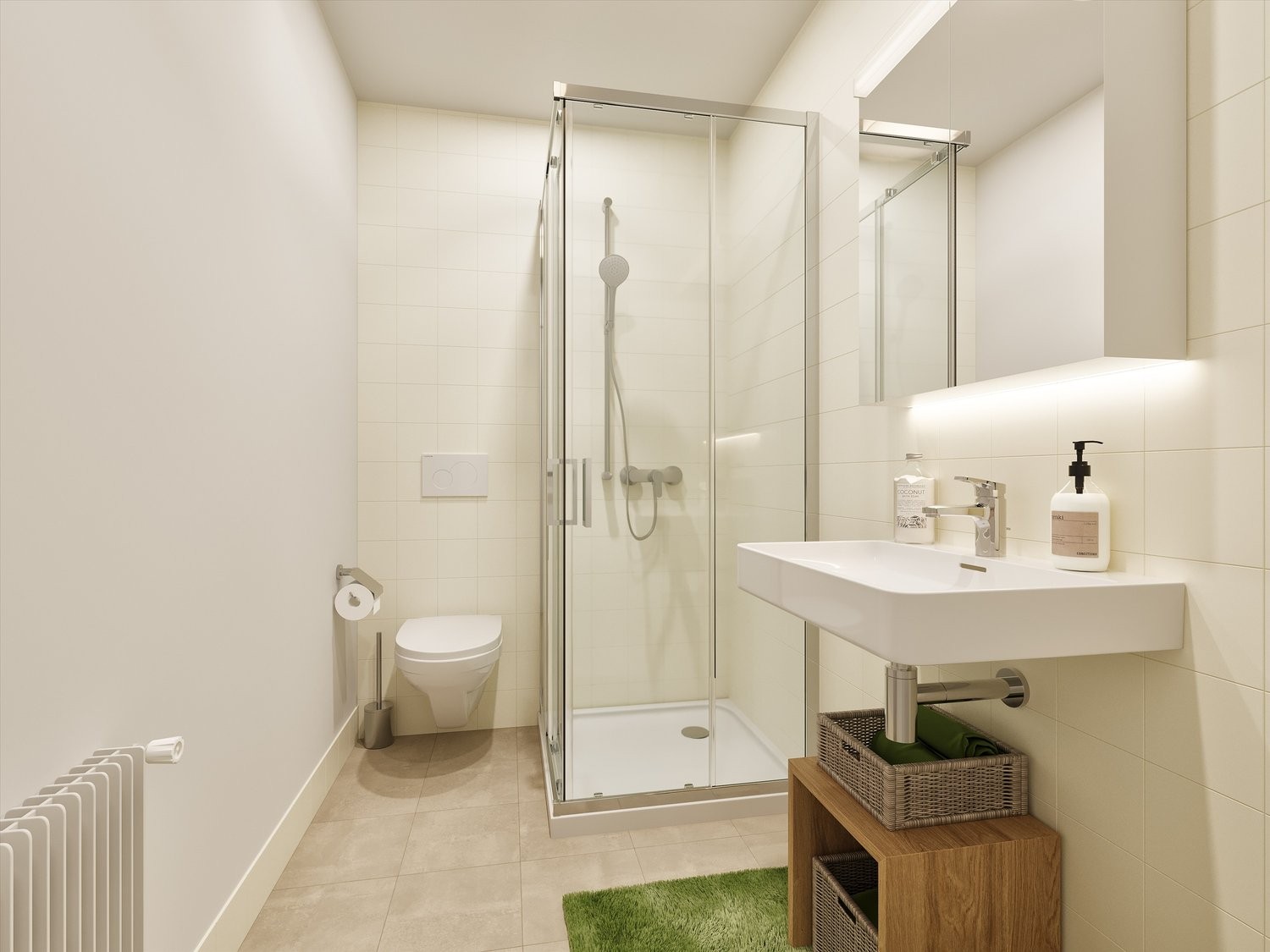 1 ½ rooms apartment