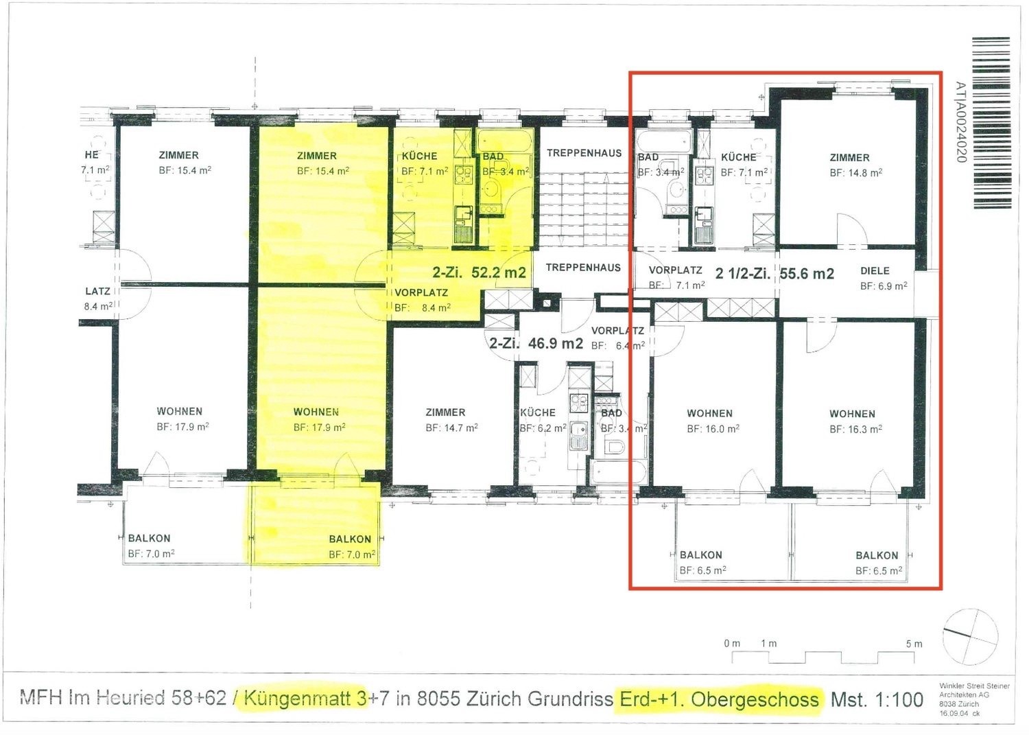 2 ½ rooms apartment