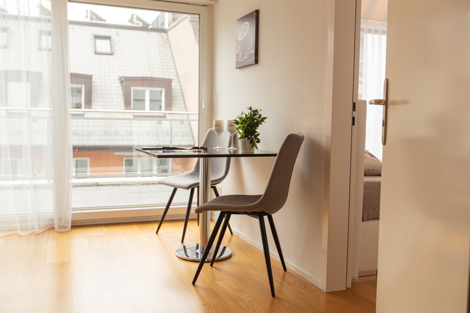 2 rooms furnished flat