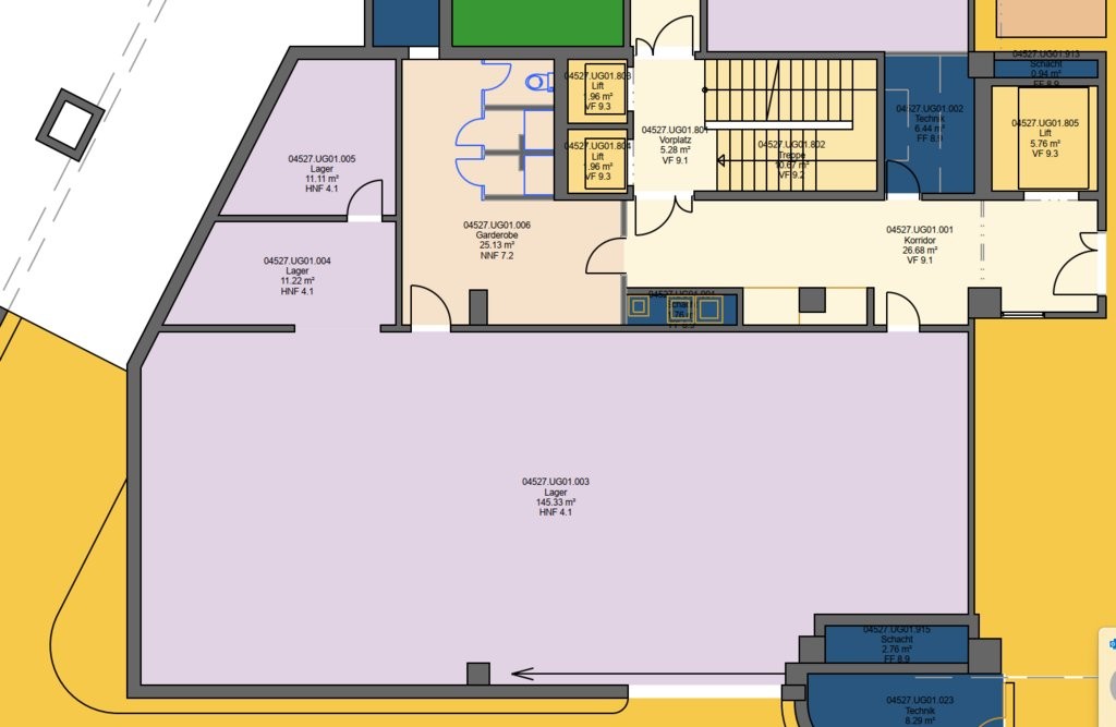 193m² magazzino