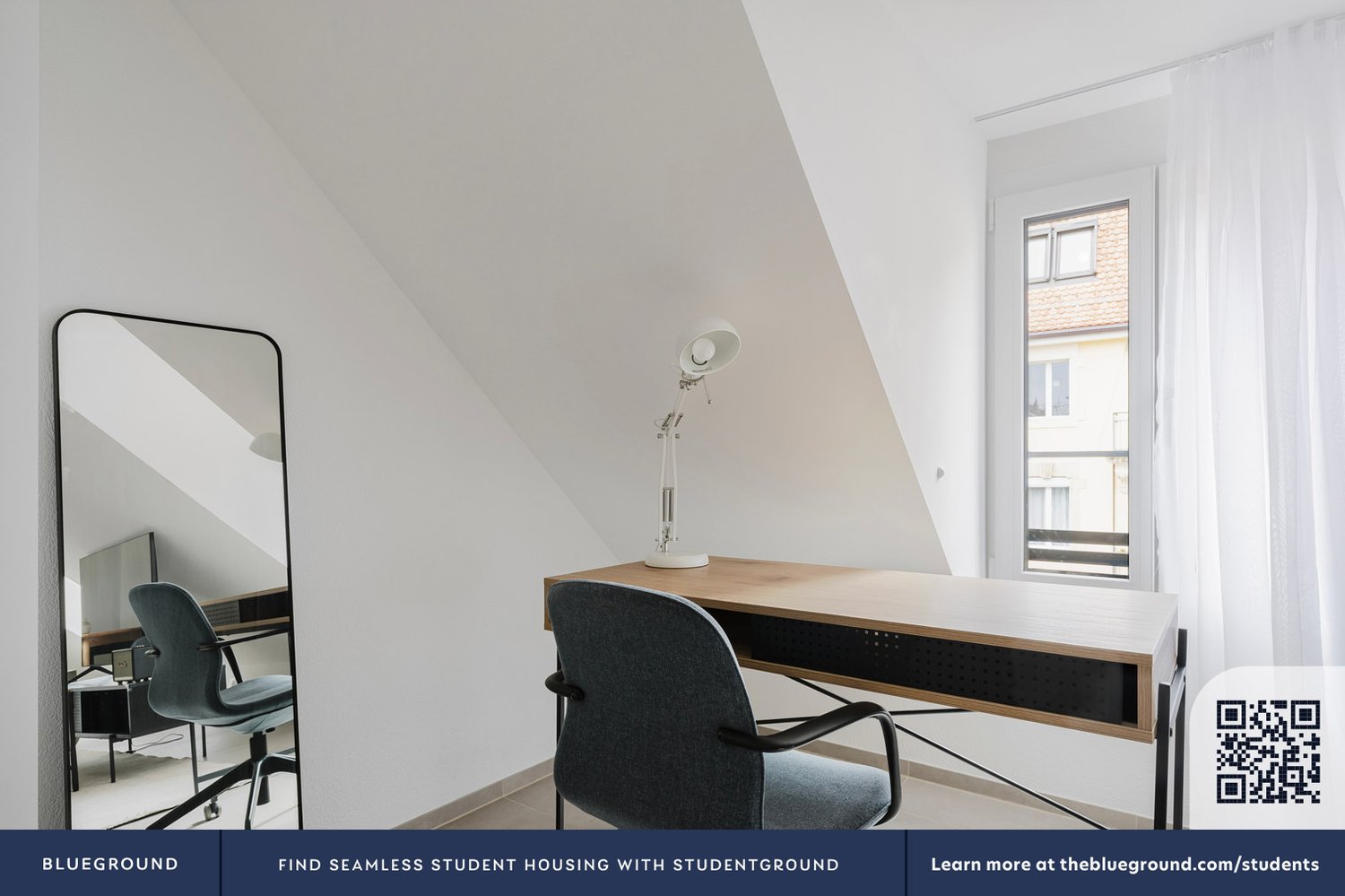 2 ½ rooms furnished flat