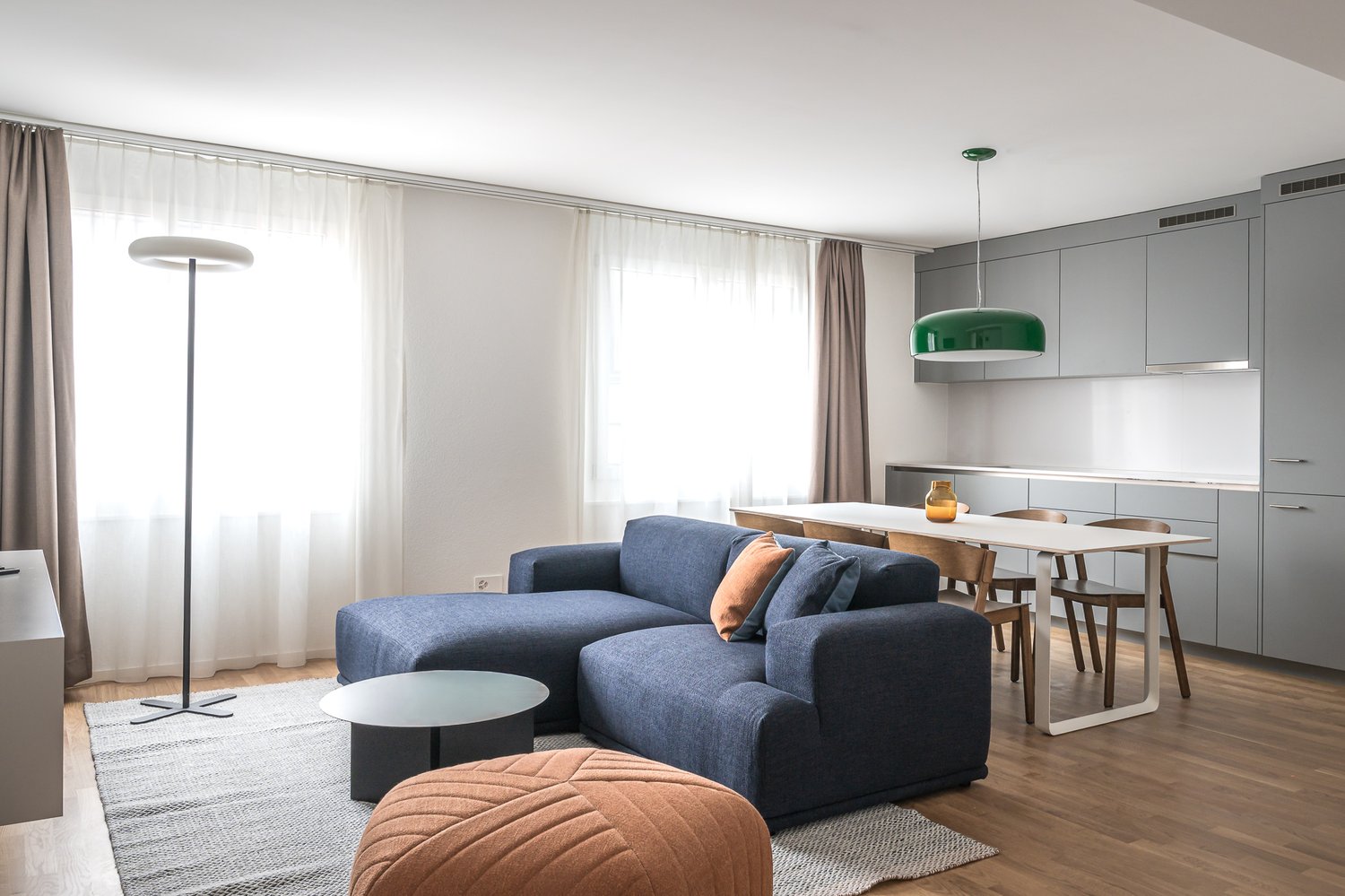 3 ½ rooms furnished flat