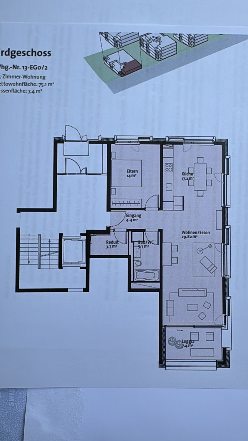 2 ½ rooms apartment, photo 7 of 7