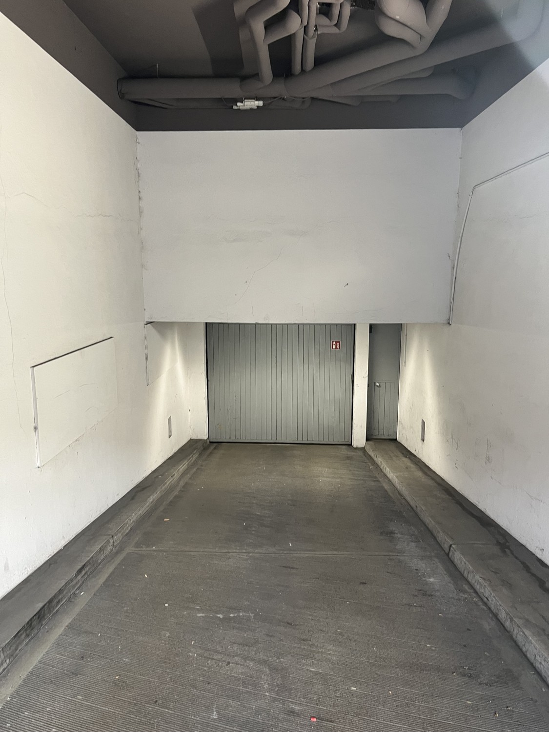 Covered bike parking