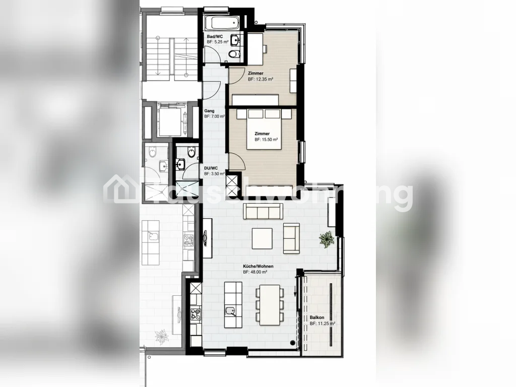 2 ½ rooms apartment, photo 2 of 6