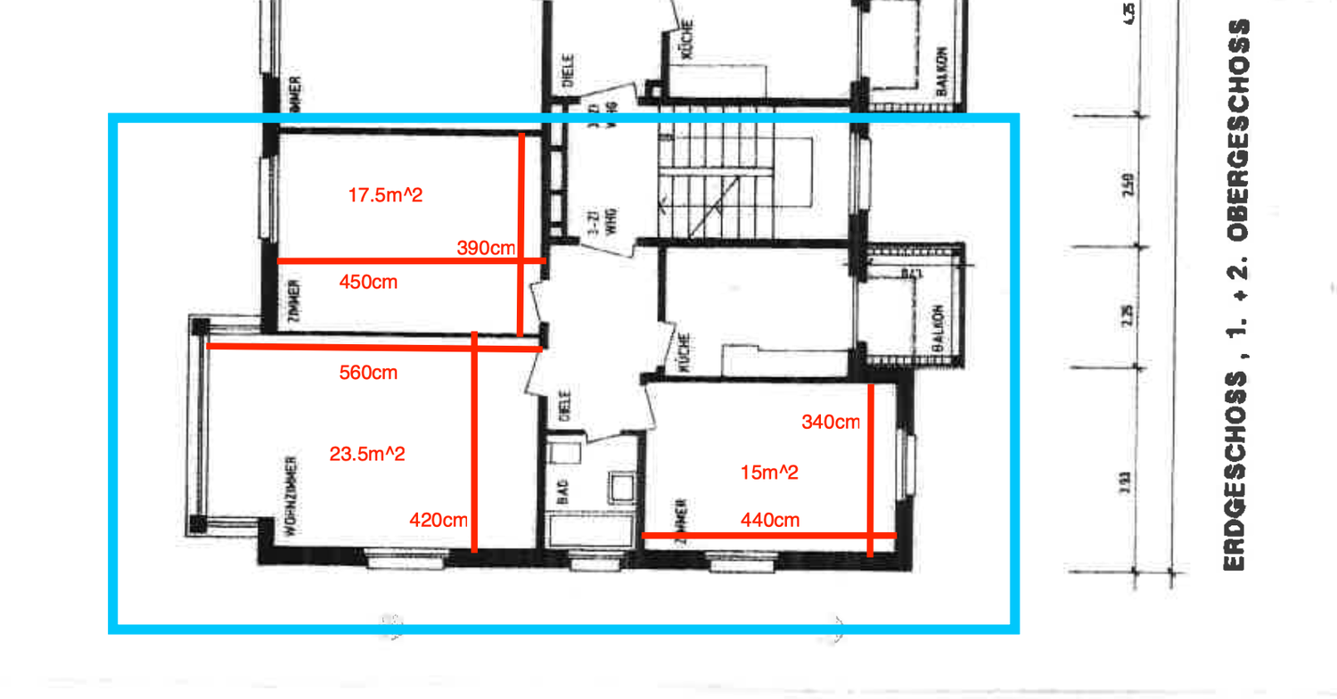 Appartement de 3 ½ pièces