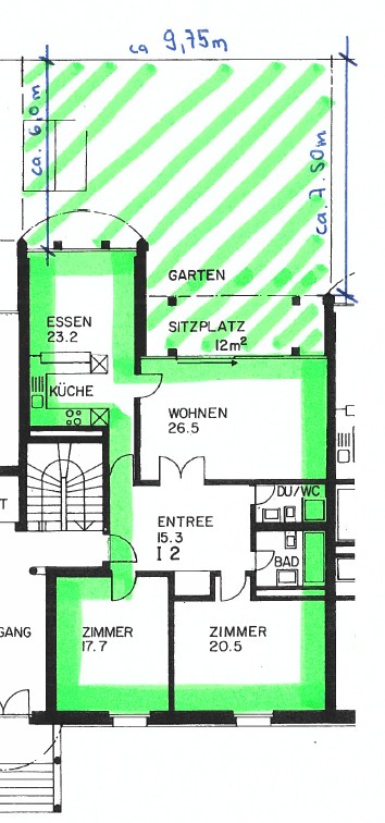 3 ½ rooms terrace flat, photo 10 of 10