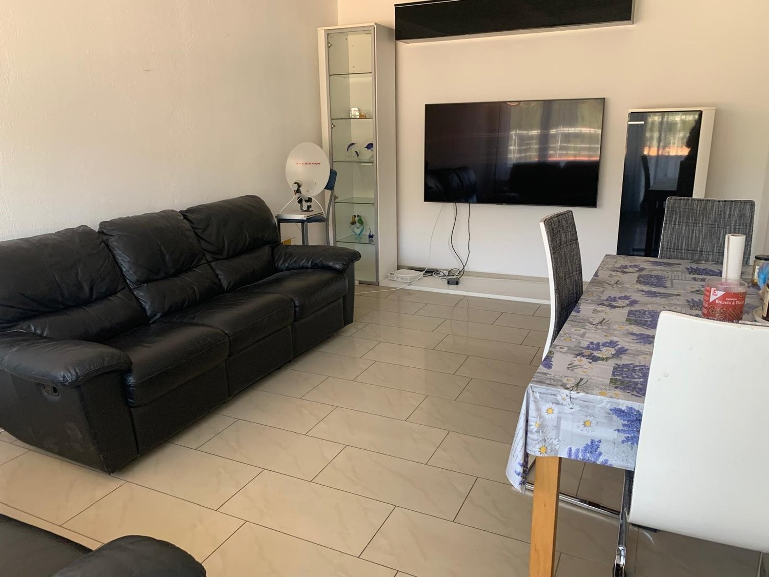 4 rooms furnished flat