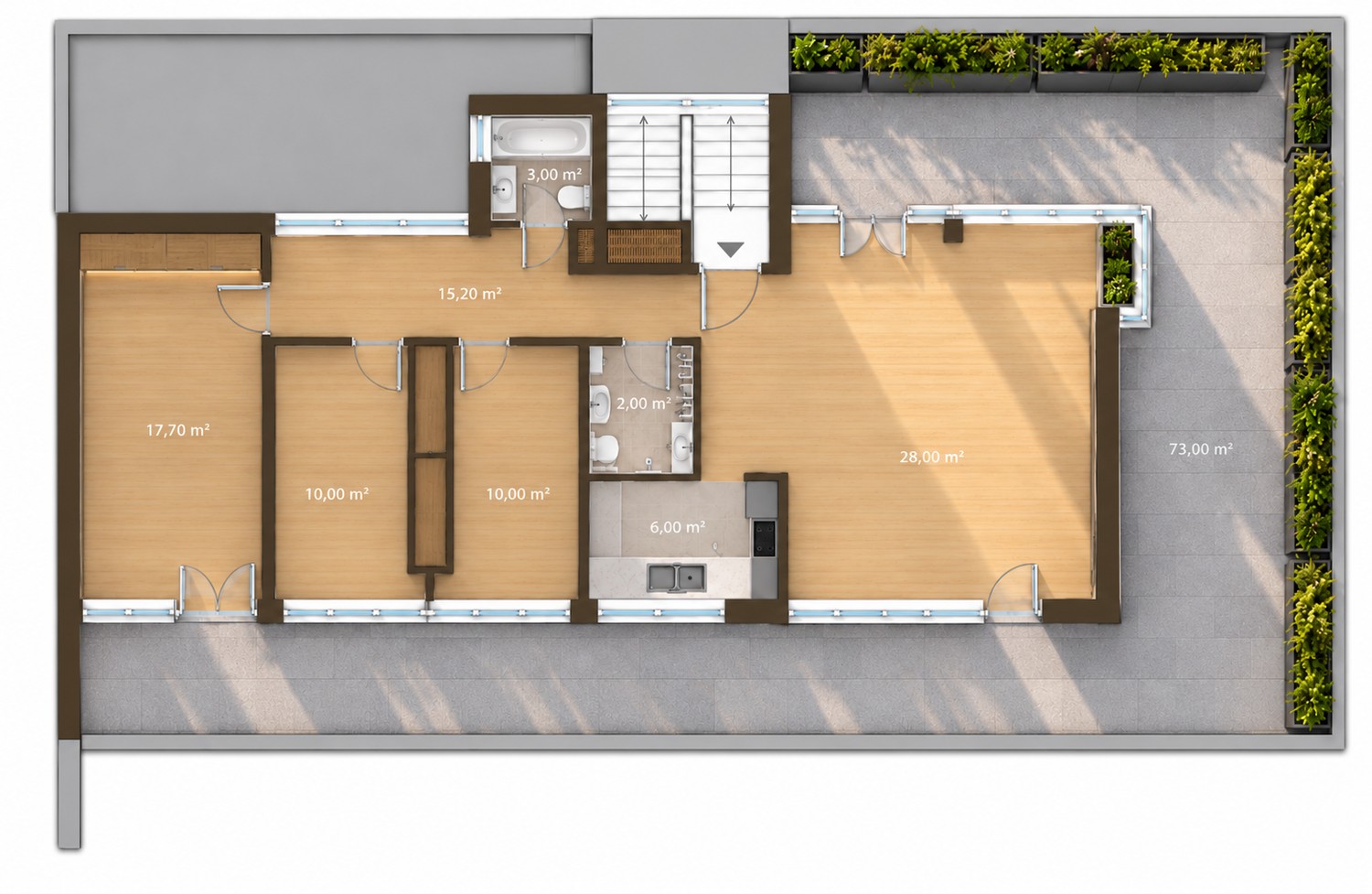 4 ½ rooms apartment