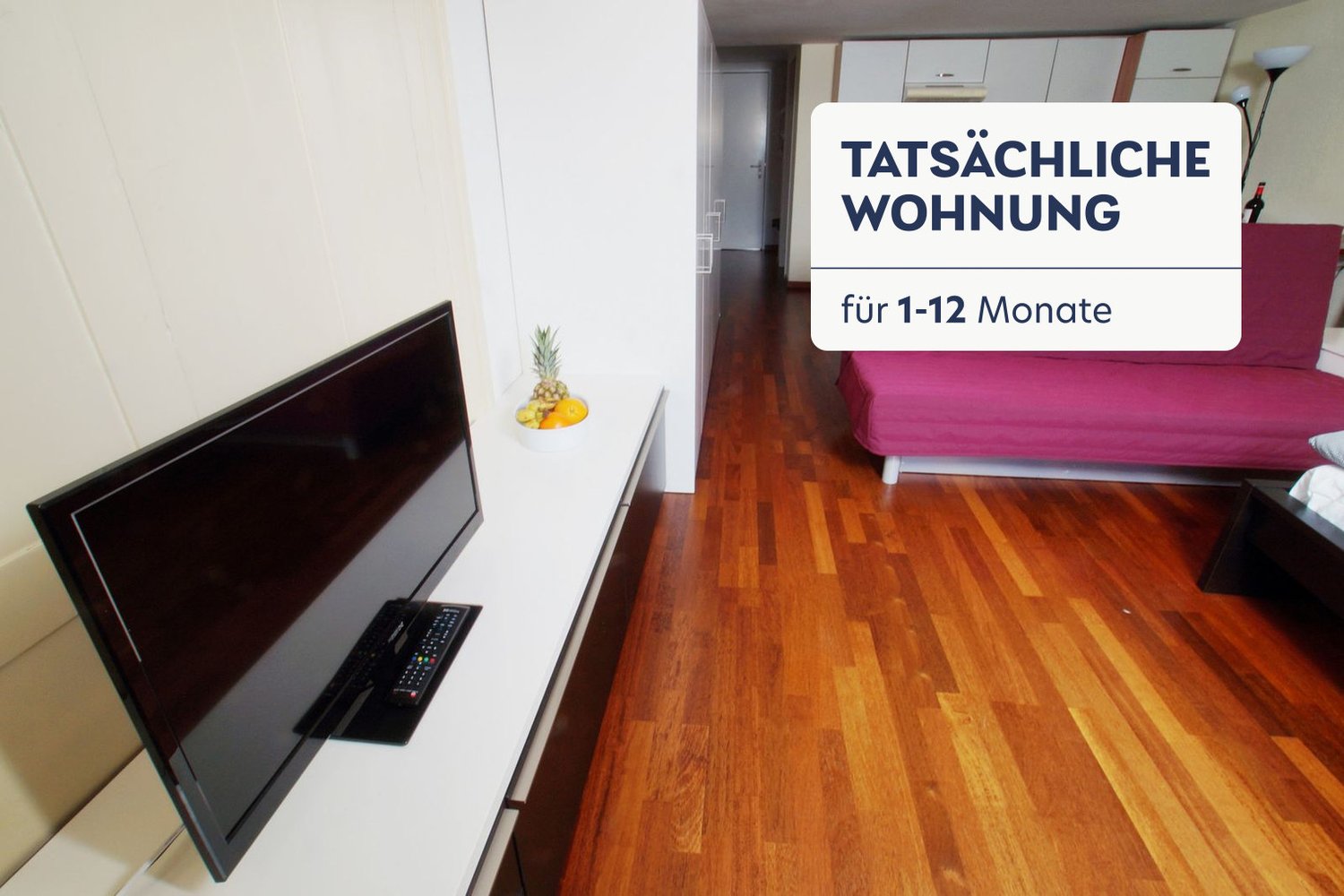 1 room furnished flat, photo 1 of 10