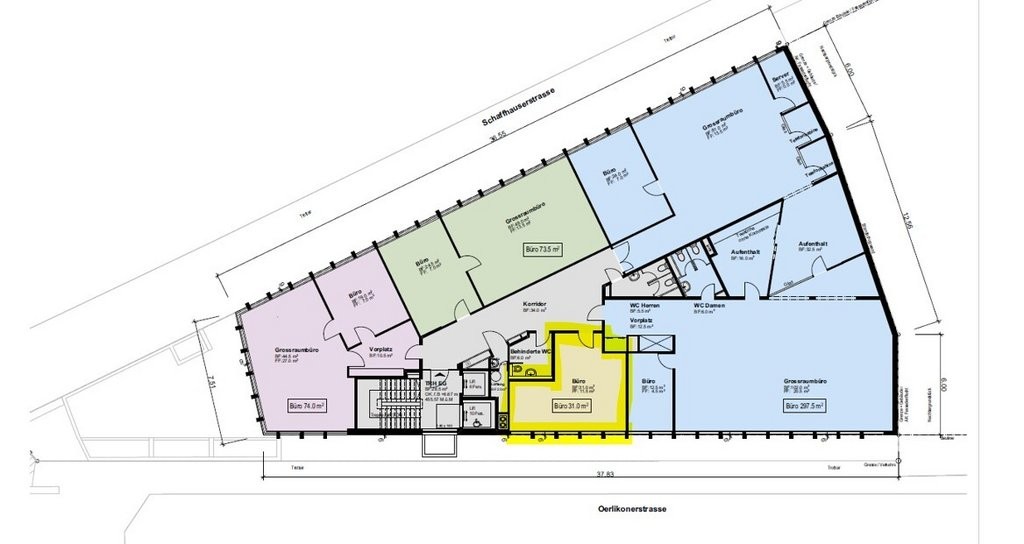 35m² commercial