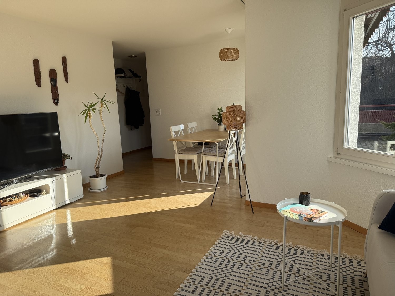 3 ½ rooms furnished flat