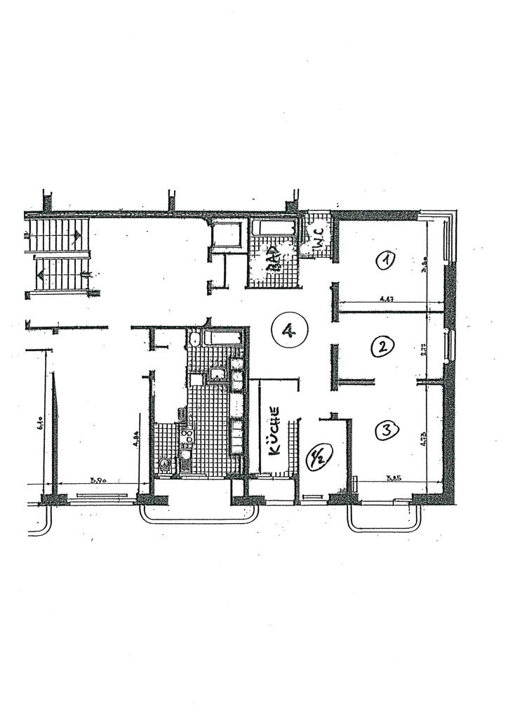 3 ½ rooms apartment