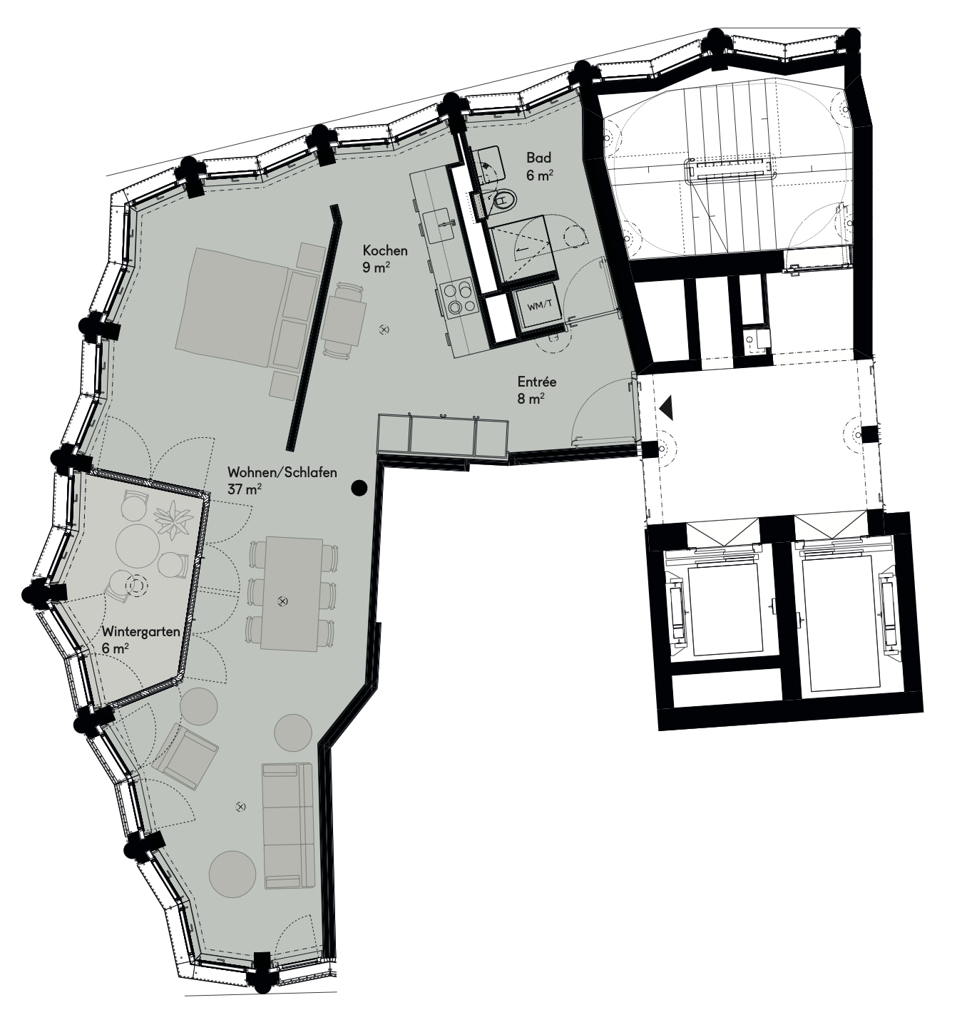 2 ½ rooms apartment, photo 6 of 6