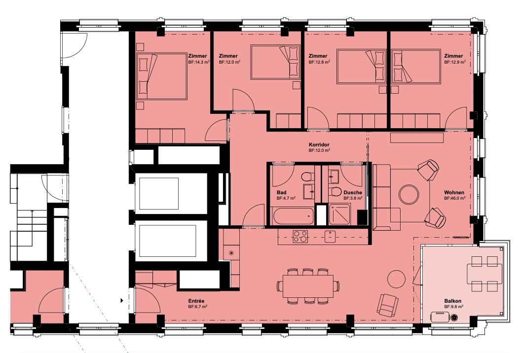 Room in a shared flat