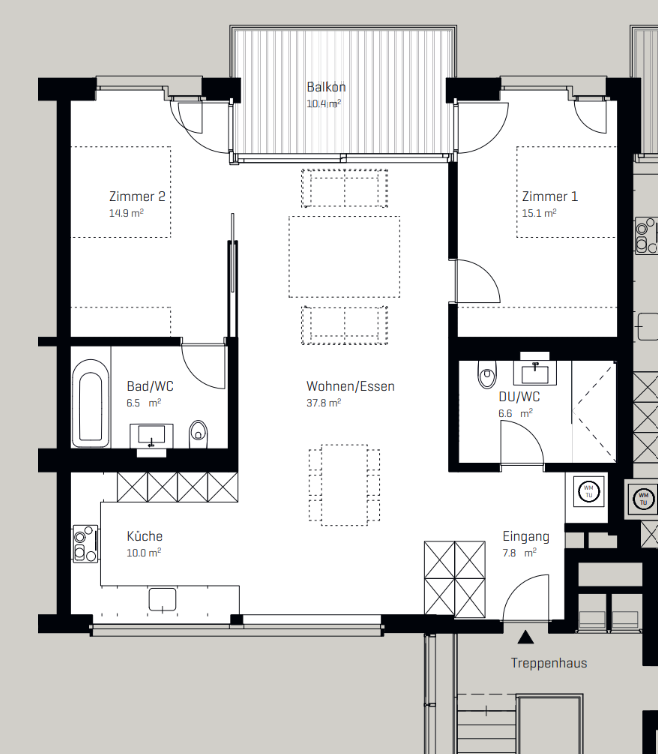 3 ½ rooms apartment, photo 8 of 8