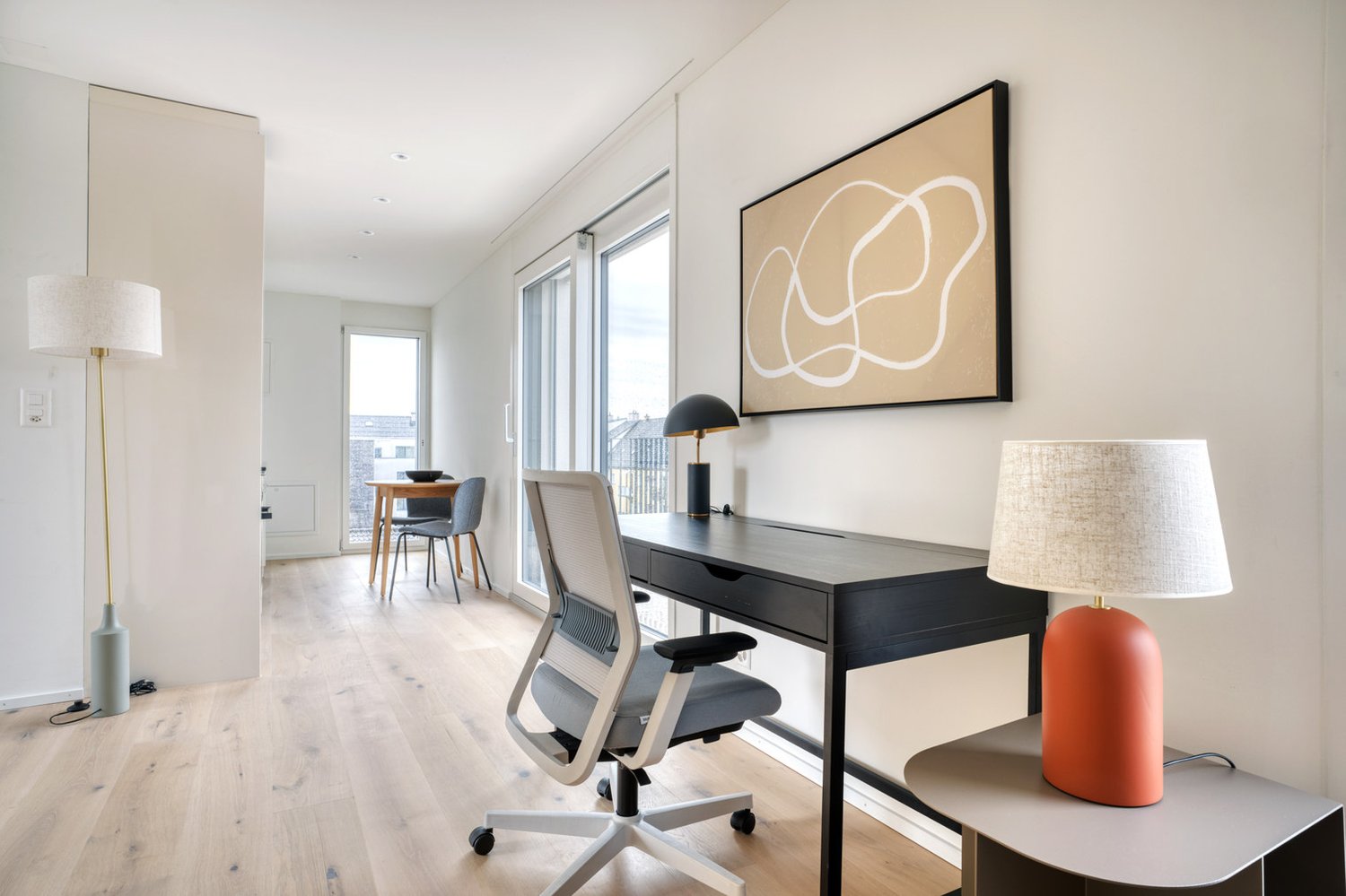 2 rooms furnished flat