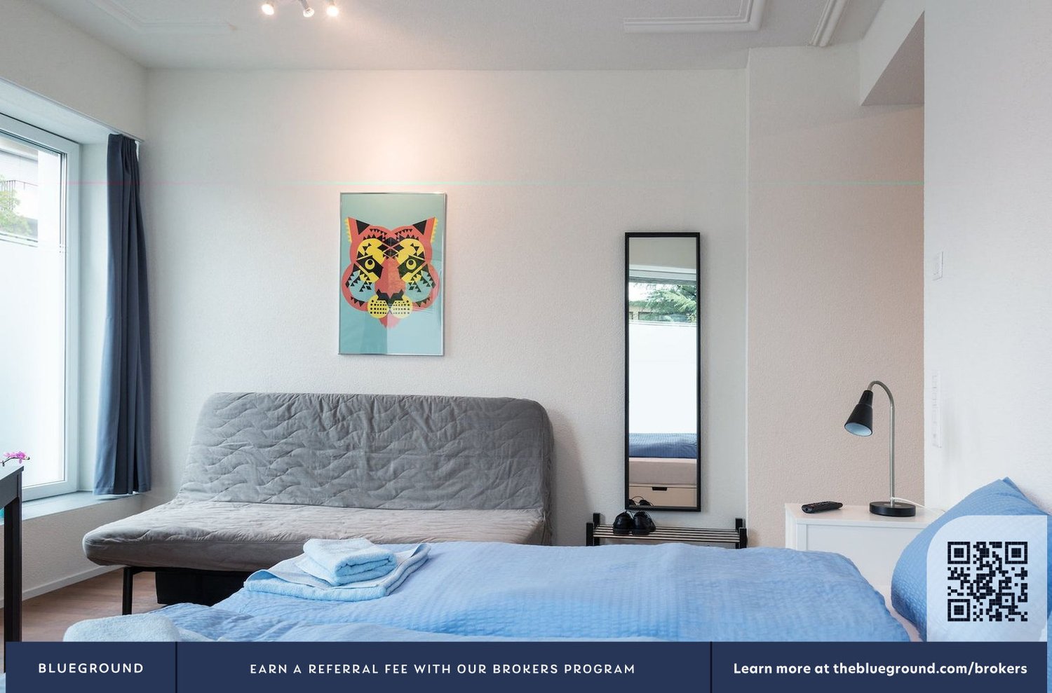 1 room furnished flat, photo 3 of 10