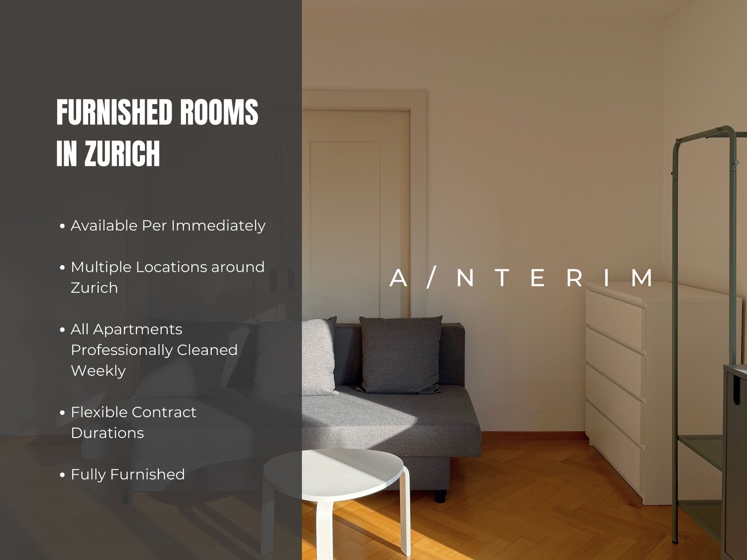 Chambre dans un appartement partagé