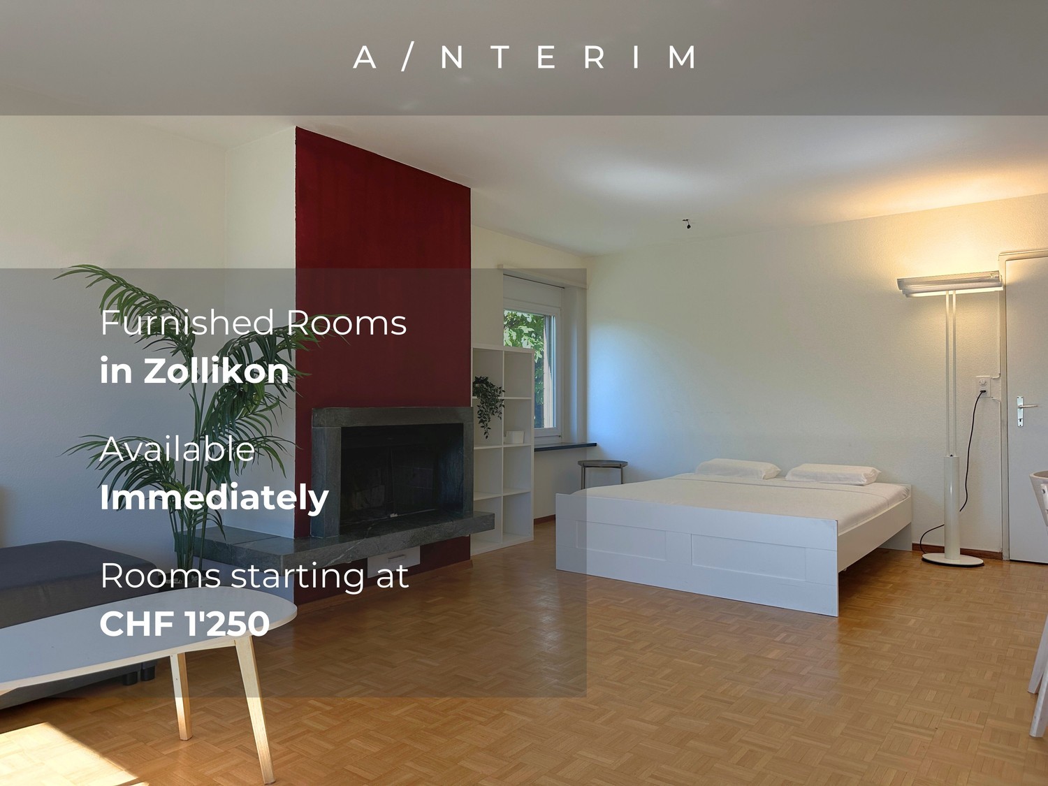 Chambre dans un appartement partagé