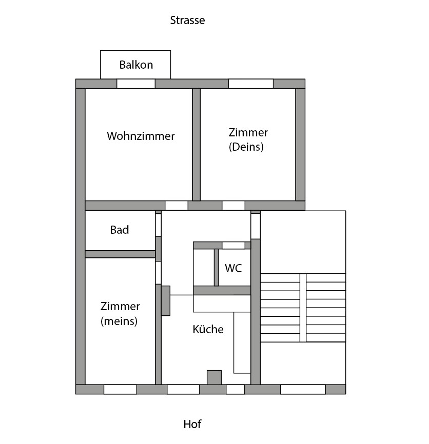 Room in a shared flat