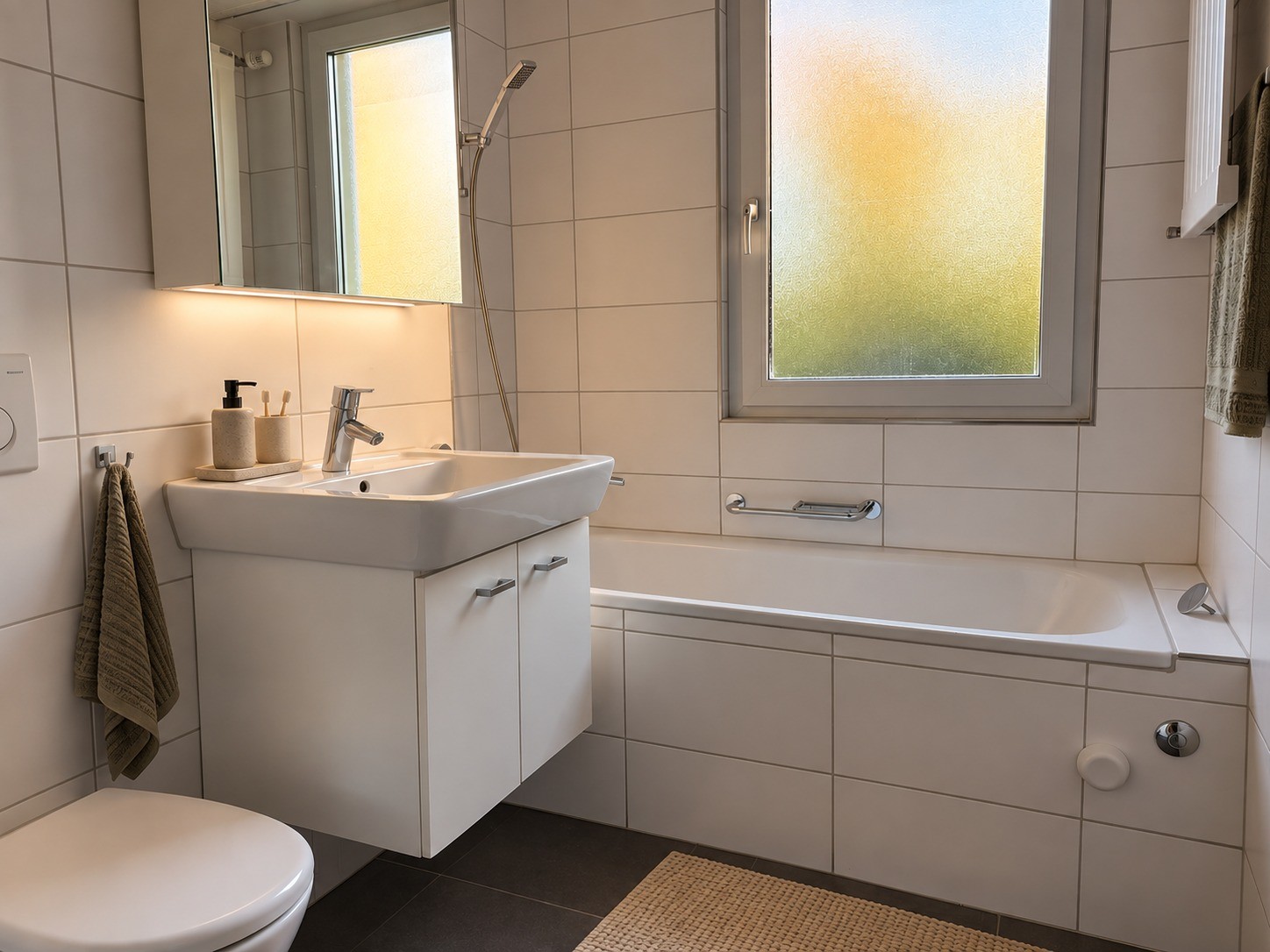 3 ½ rooms furnished flat