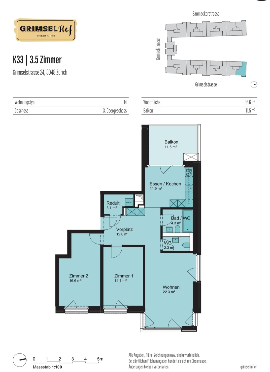 2 ½ rooms apartment, photo 10 of 10