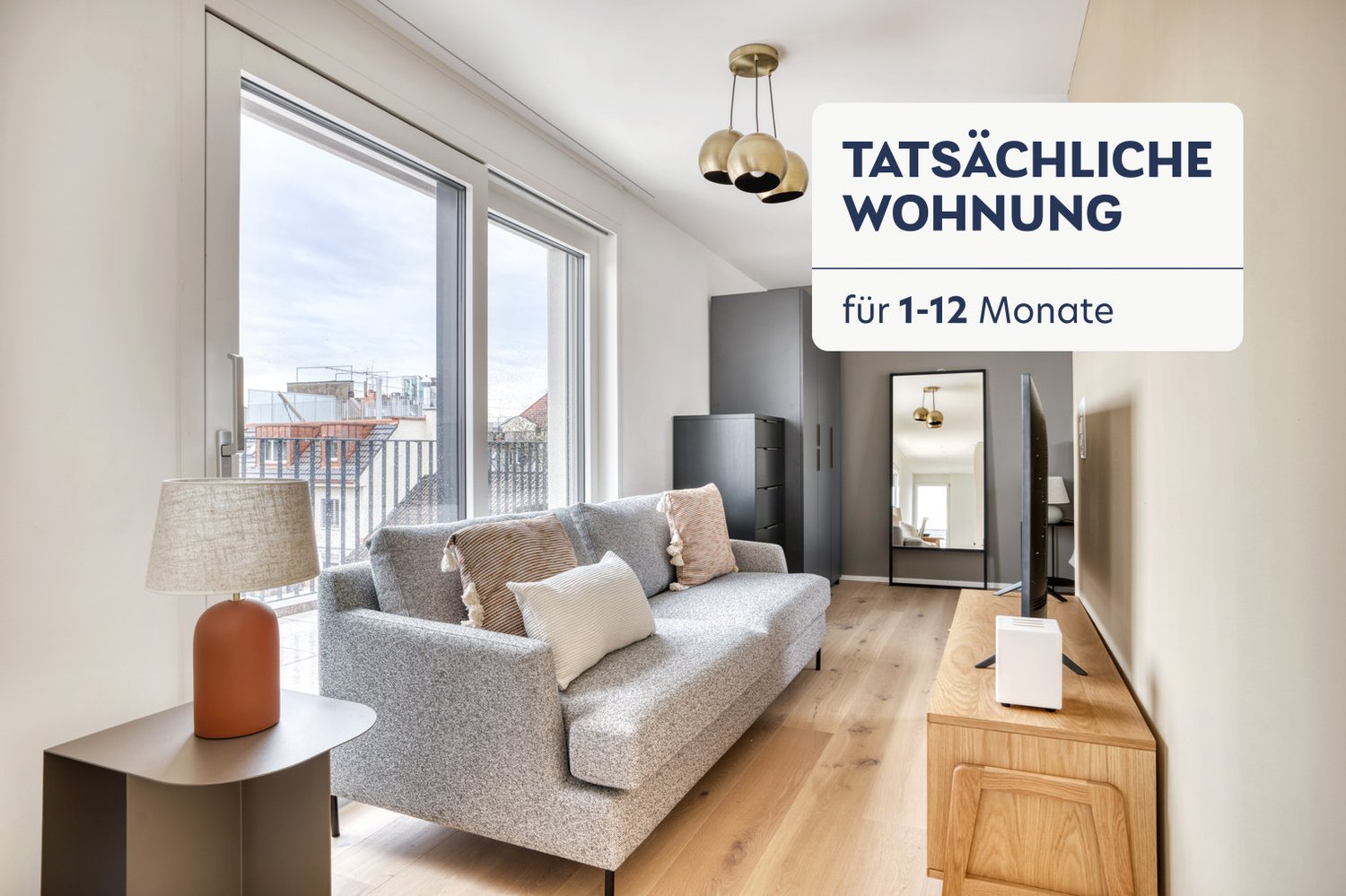2 ½ rooms furnished flat, photo 1 of 10