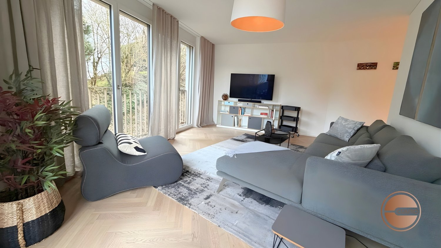 3 ½ rooms furnished flat