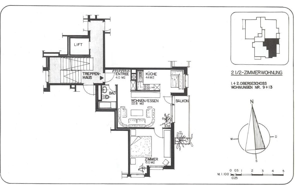 1 ½ rooms apartment, photo 8 of 9