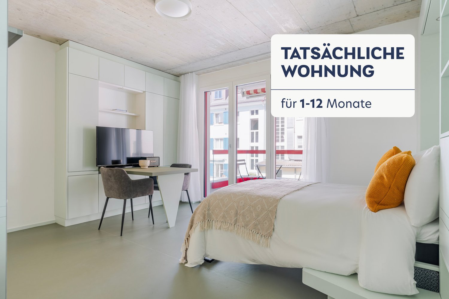 1 ½ rooms furnished flat