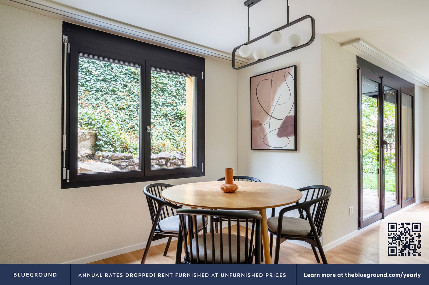 2 ½ rooms furnished flat