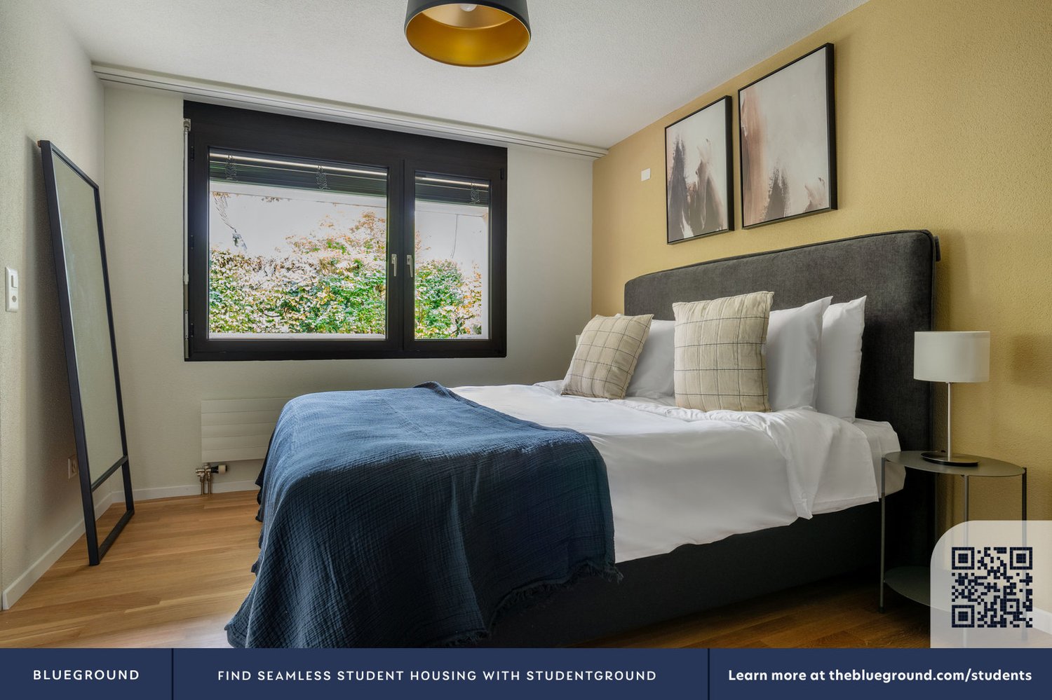 2 ½ rooms furnished flat