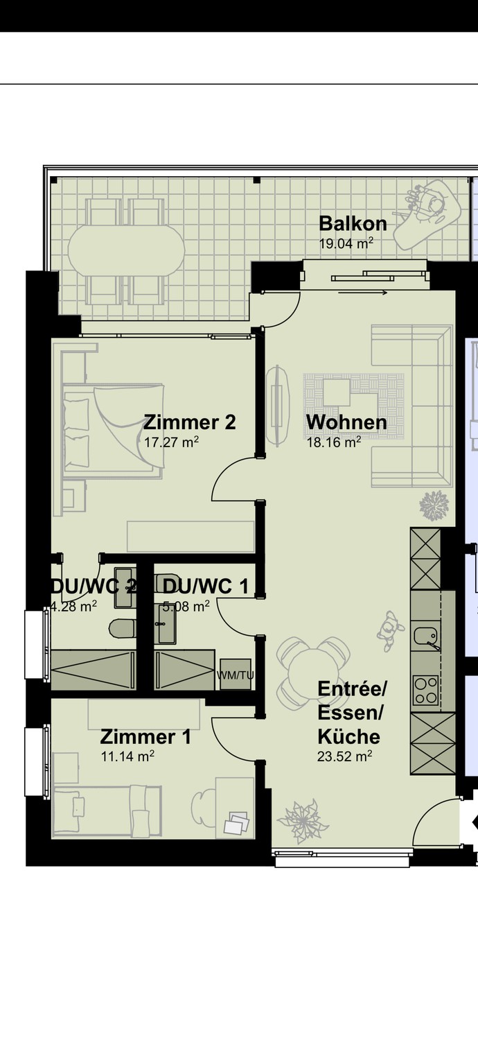 3 ½ rooms apartment, photo 10 of 10