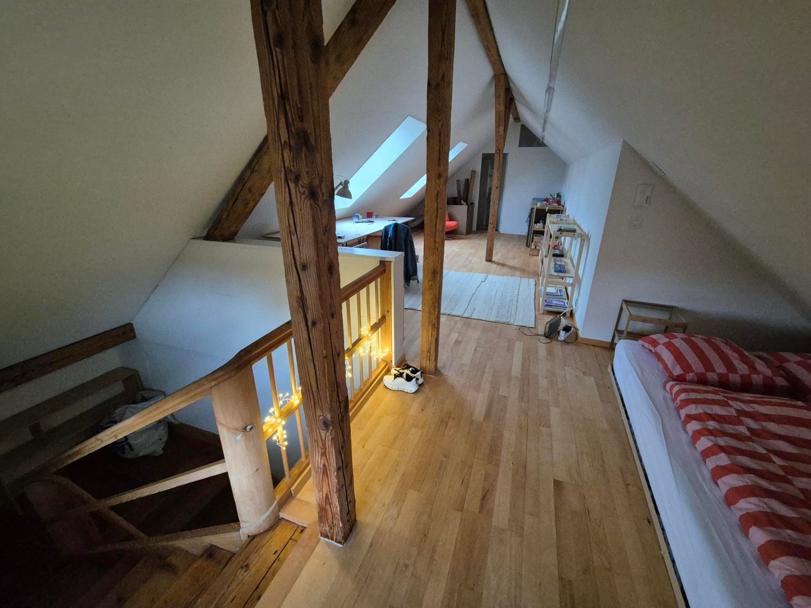 Bright attic atelier / studio with Alpine view in Zürich