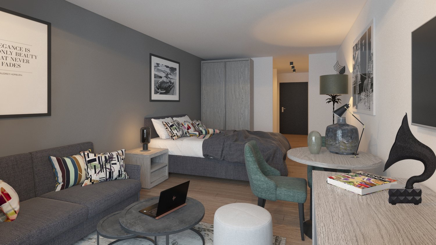 2 ½ rooms furnished flat, photo 2 of 10