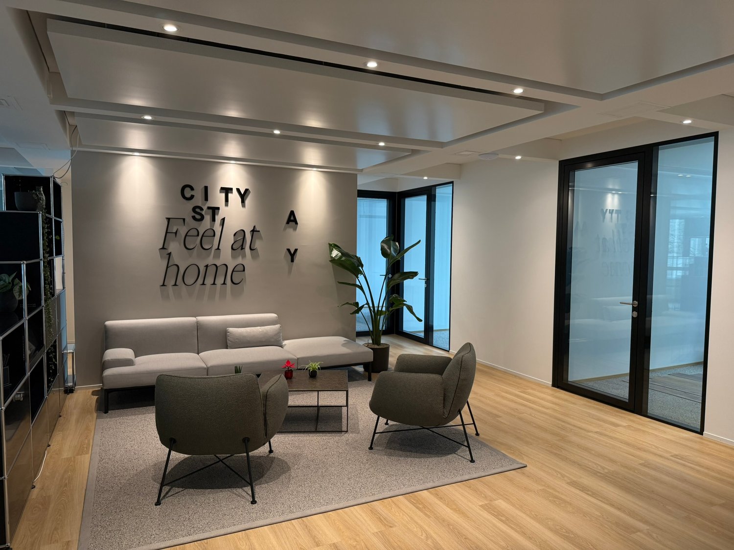 80m² bureau