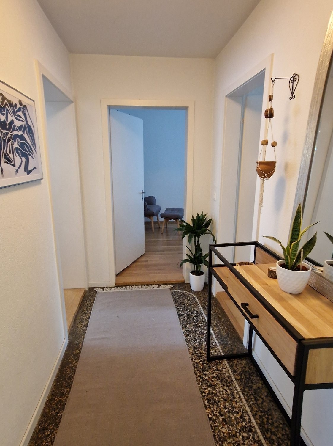 3 ½ rooms furnished flat