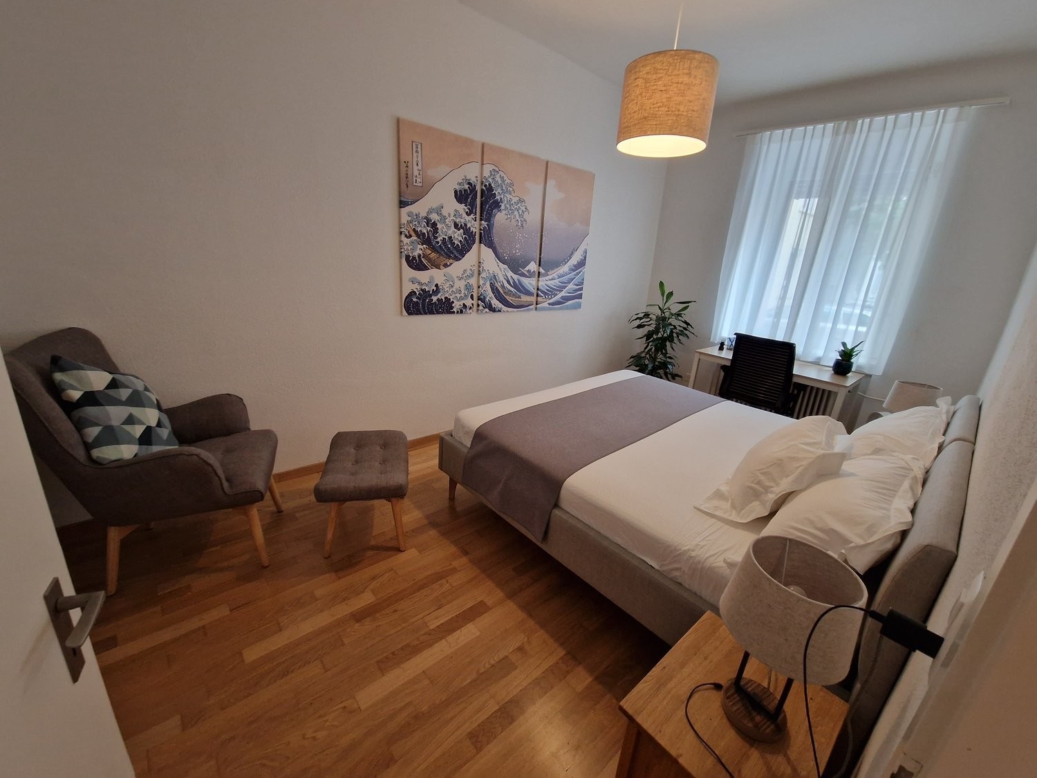 3 ½ rooms furnished flat
