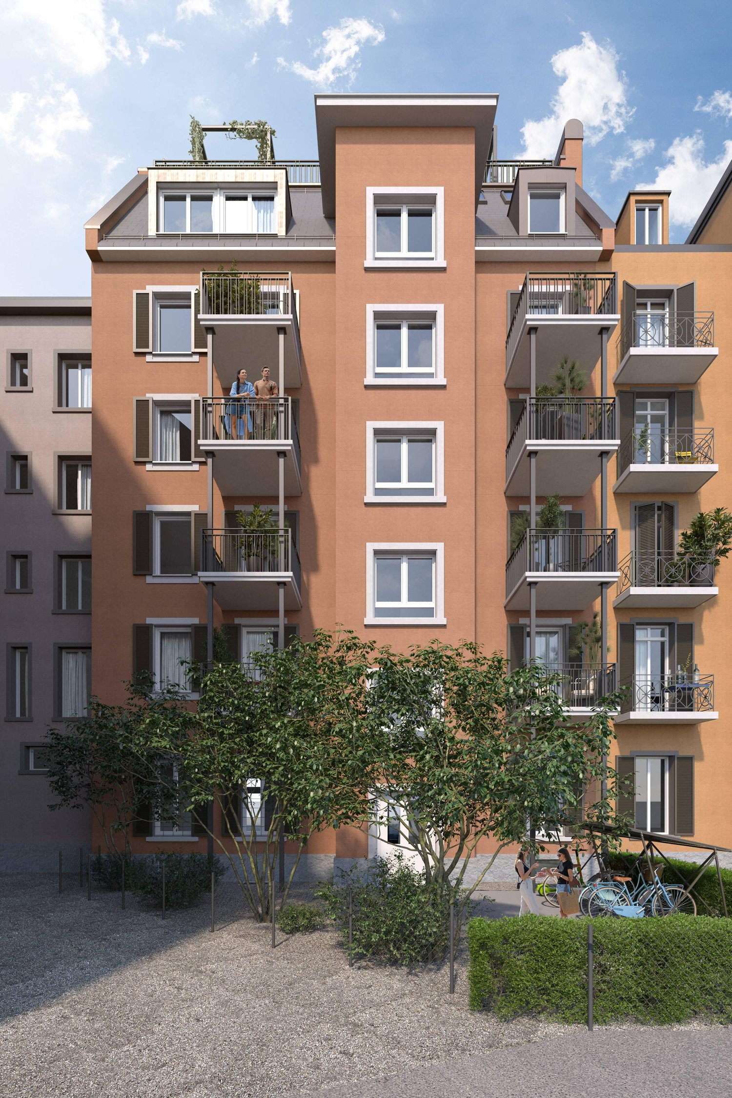 1 ½ rooms apartment
