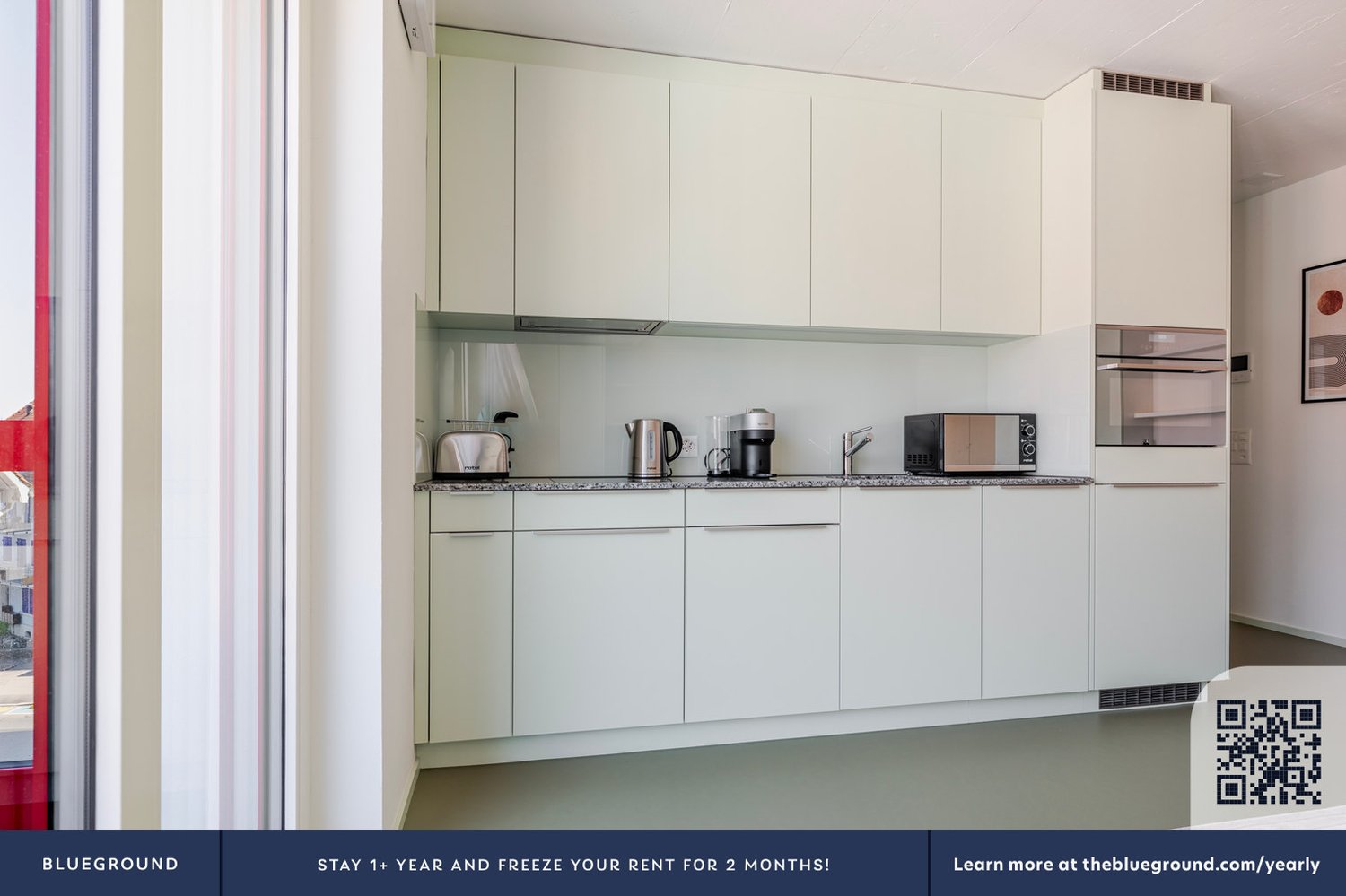 2 ½ rooms furnished flat