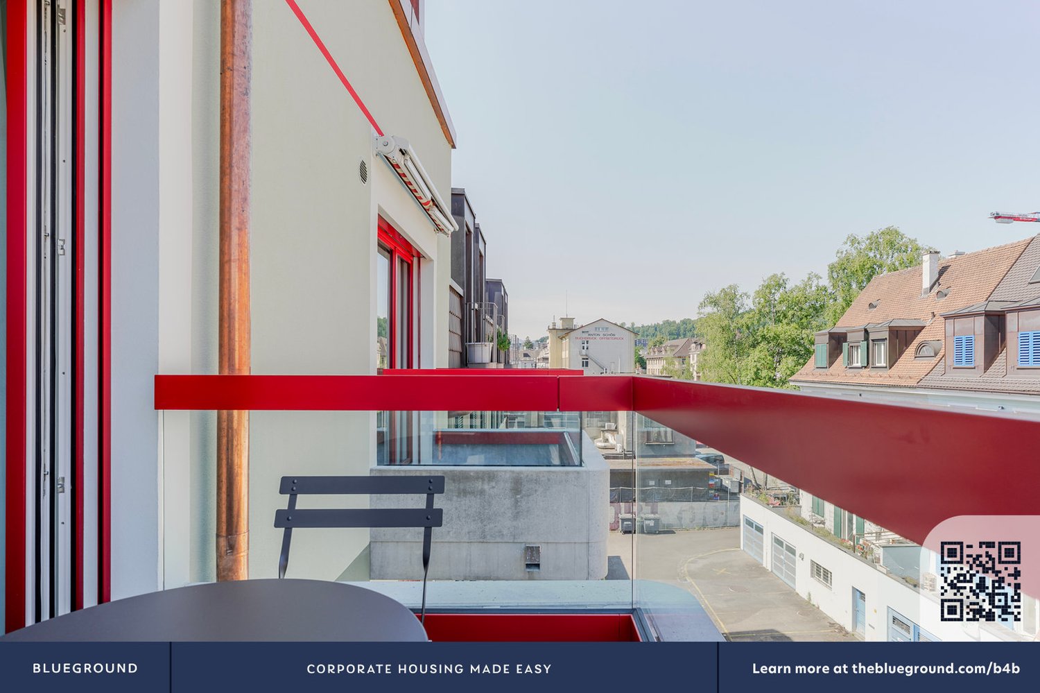 2 ½ rooms furnished flat